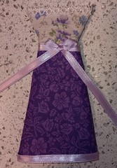 Lot Of 3 Handmade Dresses For Junk Journals scrapbooks shadow boxes Ornaments