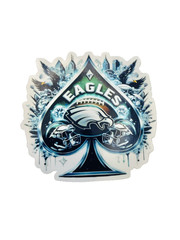 Philadelphia Eagles Waterproof Stickers Lot Pack Of 9 Phone Laptop