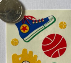 SPORTS ITEM Stickers(9pc)Frances Meyer•Game•Tennis•Football •Soccer •Track•Balls