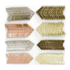 160 PCS Vintage Metal Book Corner Protector Guard Edge Cover Iron Angle Prote…