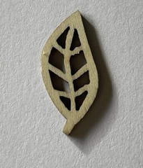 LEAF Dimensional Wooden Shape(6pc)Garden•Tree•Carved •Fall•Spring•Summer•Winter•