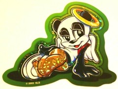 Cute Angel Animal Prism Sticker Decal Glossy Holo Vintage Collectible #3 of 15
