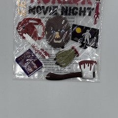 RARE JOLEES HORROR MOVIE NIGHT Knife Axe Chain Saw Blood HALLOWEEN Return Killer