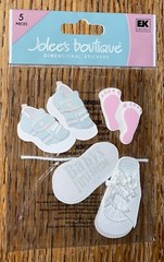 RARE !! Jolees Baby’s 1st Steps Shoes Footprints Boy Or Girl READ DESCRIPTION!!!