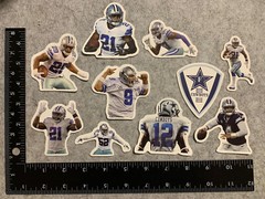 Lot of 10 Assorted Dallas Cowboys Stickers