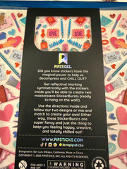 PIPSTICKS STICKER BURST – SEALED with a KISS _NEW – 400+ STICKERS