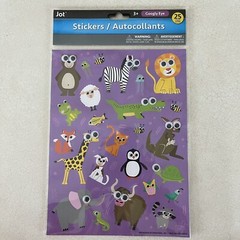 JOT GOOGLY EYE STICKERS~Lot of 5 Pkg’s, (total of 125 stickers) New Variety