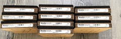 AccuCut Numbers 0-9 Die Set 10 Dies on 4″ Wood Blocks Beige/Black BN1040-47