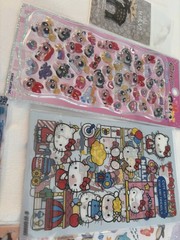 Kawaii Kamio Mind Wave Sanrio Variety Stickers Sheets Flakes Japan Lot NEW