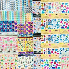 Huge Lot Stickers Kit Set Planner Craft Scrapbook Variety Of Themes Colors