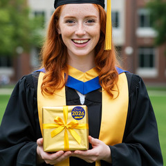 90PCS Blue Gold Class of 2026 Graduation Stickers, 9 Styles Congrats Grad Envelo