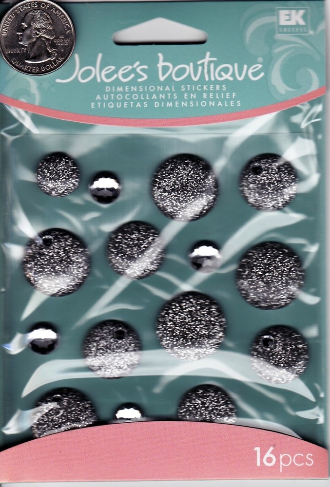 Jolee’s Boutique Cabochons – SHAPES – Heart Swirl Flourish Dot Star Pearl – NIP