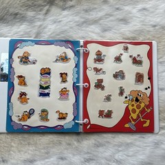 vintage Trend 80s Stinky sticker collector Album Binder Book 1983 & pages