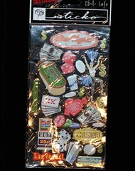 STICKO -Destinations Scrapbook Stickers ~ LAS VEGAS~ SPCY26