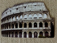 Travel 7 PC ITALY LOT~ Topper, Dimensional Stickers, MINI Die-cuts, Etc~ ALL NEW