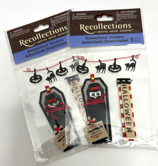 Lot of HALLOWEEN THEMED Stickers & Accessories–Various Name Brands–NEW