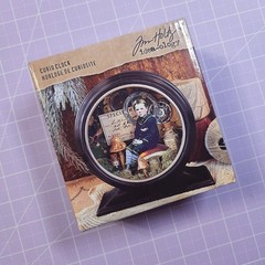Tim Holtz Idea-olog Curio Clock Black TH94216