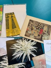 50+ Junk Journal Ephemera Lot Vintage Paper Destash Slides Cards Photos Kit
