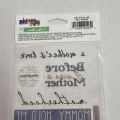 Sticko Phrase Cafe Stickers My Mom Mothers Day Love Motherhood EK Success