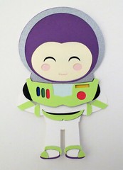 Toy Story Jessie Woody Buzz Slinky Alien Bullseye Rex ONE Scrapbook DieCut Paper