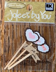 RARE Jolees Mini by You Chocolate Lollipop Sucker Candy Scrapbook Non-Adhesive