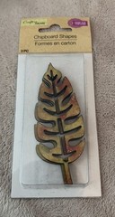 Crafters Square Chipboard Shapes: Fall Colored Leaves