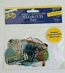 TRAVELER Clear Cuts Shapes (42 pieces) by FRESH PRINT® – New & Sealed