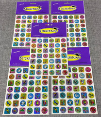 NOS Sticker King Vintage Cool RARE Prism Bird Stickers New Old Stock Lot of 5
