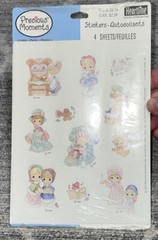 Heartline Hallmark Vtg Precious Moments Stickers Lot
