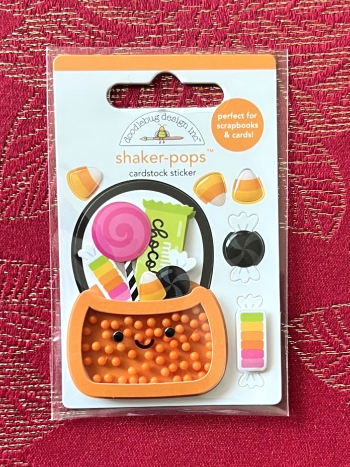 YOU CHOOSE – FALL HALLOWEEN SHAKER-POPS & SPRINKLES DOODLEBUG 3D STICKERS