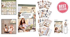 Luxury Journaling Sticker Set – Waterproof & Fade Resistant for Scrapbookers