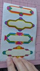 Vintage Mrs Grossman’s Stickers By The Yard Aztec Southwest Labels Lot 4- 1984