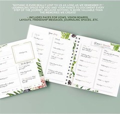Destination Wedding Planner Step By Step Journal Stickers Photos Bridal Gift