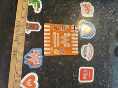 Whataburger Sticker Set 8 Small Stickers Kid’s Meal Stickers