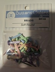 buttons galore and more pastel brads BR102