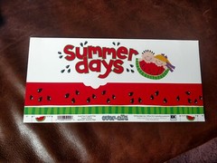 ☀️HUGE EK Success Overalls SCRAPBOOK Borders SUMMER DAYS 12 x 5″ ☀️