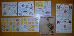 Vintage SUSAN BRANCH Provo Craft Frances Meyer Stickers girl power Tea angels