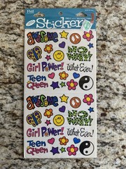 Lot Of 6 Sticker Packs Misc Brands