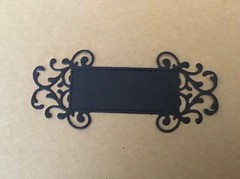 Book Plates / Labels die cut embellishments 8 pcs 1-1/2” x 3-1/4” choose color