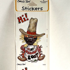 Suzy’s Zoo Halloween Cowboy Stickers Scrapbooking Planner Card Making