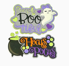 2Die Cuts Halloween Embellishments for Cards Scrapbooking Making 🎉Free Shipping