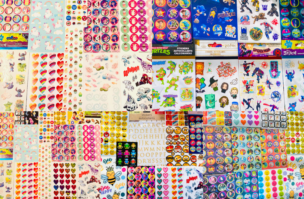 Disney Nickjr Sanrio Lot Stickers Set Craft Scrapbook Variety Of Themes 659+