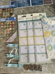 Lot Of Baby Scrapbooking Card Making Stickers Embellishments Tag It’s A Boy Girl