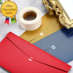 3000 Pcs Clear Stickers 0. 5 Inch Clear Circle Transparent Stickers for Sealing