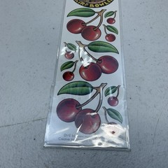 Vintage 90s MARY ENGELBREIT Stickers Cherries “Life Is Just A Chair Of Bowlies”