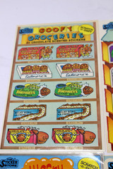 Vintage Stickers Store Window Weirdos High Rollers Wacky Comics Groceries 1982