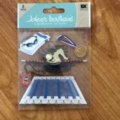 ARTS & CRAFTS SCRAPBOOKING fun Pop culture stickers letters farm animals few NWT