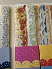3 Birds Design Studios Paper Trails 80 Die Cut Cardstock Borders Seasons 12”