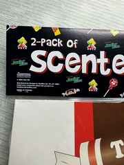 vintage TOOTSIE ROLL / JUNIOR MINTS SCENTED FOLDERS scratch & sniff / NEW