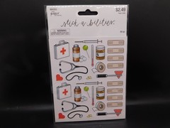 The paper studio Stick a bilities Doctor’s Office stickers 60pc